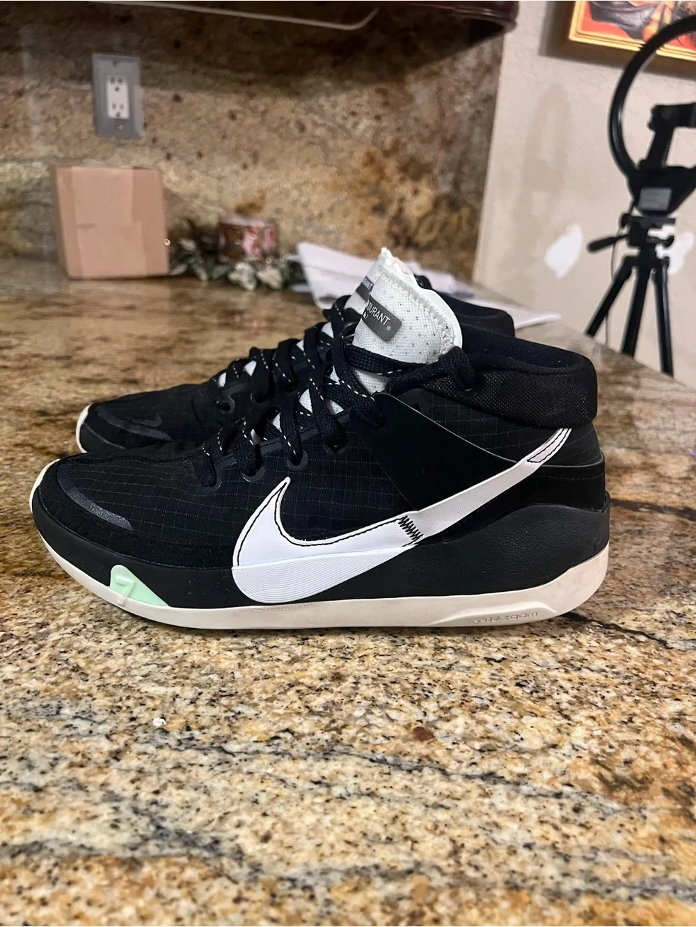Nike KD 13 TB Black Platinum Men’s Size 8 Basketball Shoes CK6017-001